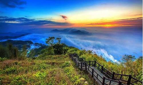 台湾阿里山以北的著名风景区有什么,台湾旅游景点阿里山