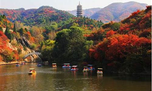 济南南部山区景点推荐春天图片,济南南部山