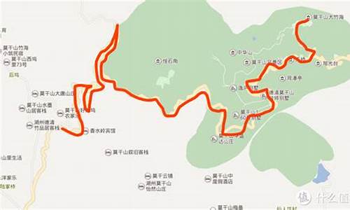 莫干山自驾游路线,莫干山自驾游路线攻略