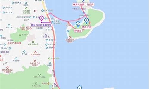 到珠海旅游路线_珠海旅游路线图