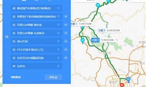 十一北京出发自驾游路线推荐_十一从北京出发自驾游旅游推荐