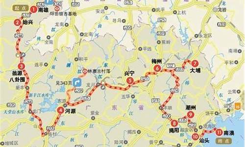 广东自驾游路线推荐表,广东自驾游旅游线路